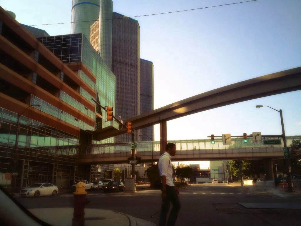Downtown Detroit by Amber York