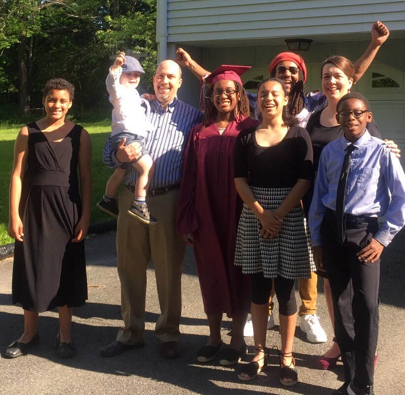 Megan Dowd Lambert and her family