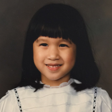 Andrea Huang as child