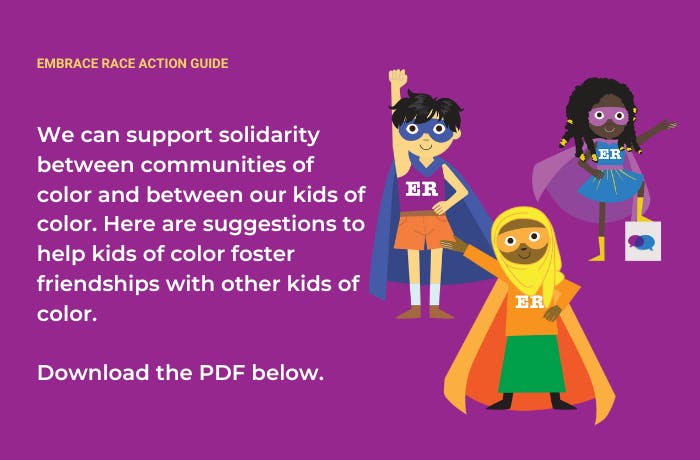 Friendships between BIPOC kids Guide 1