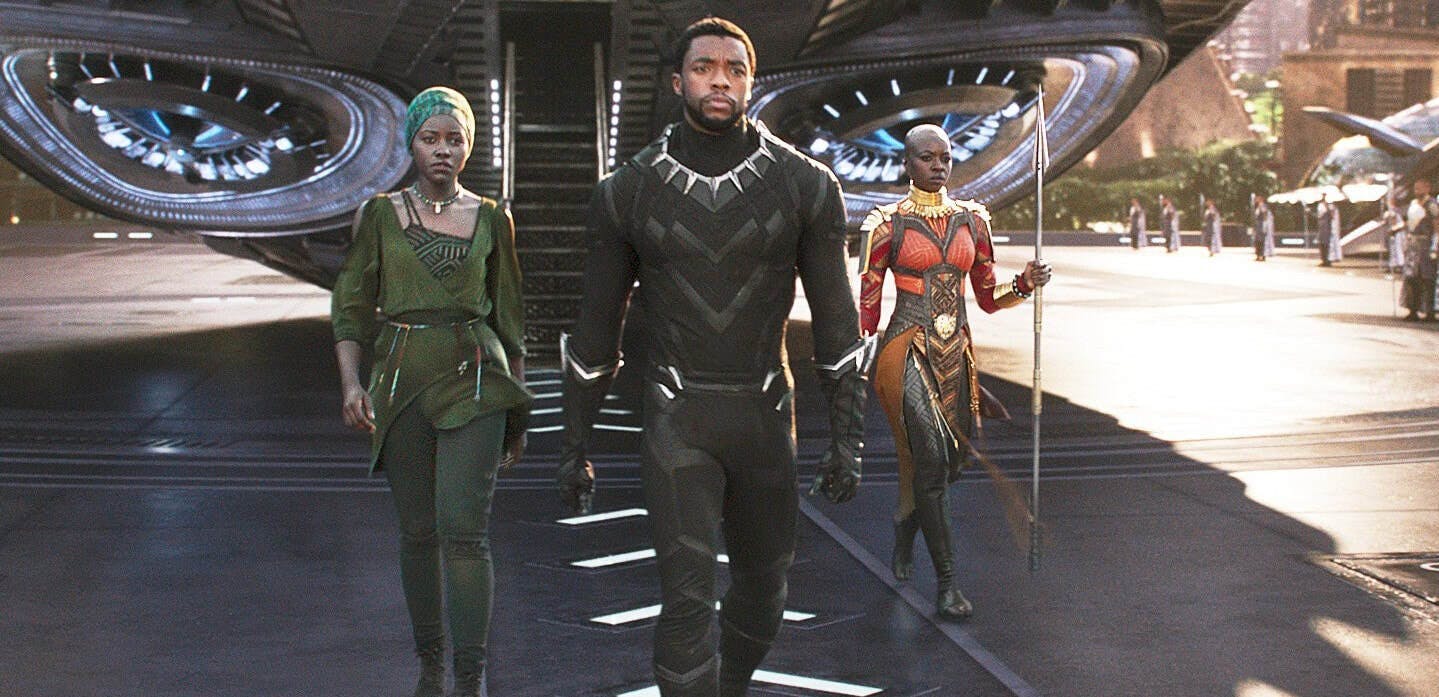 black panther deplane