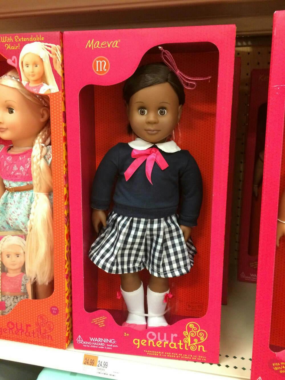 American girl doll knock top off target